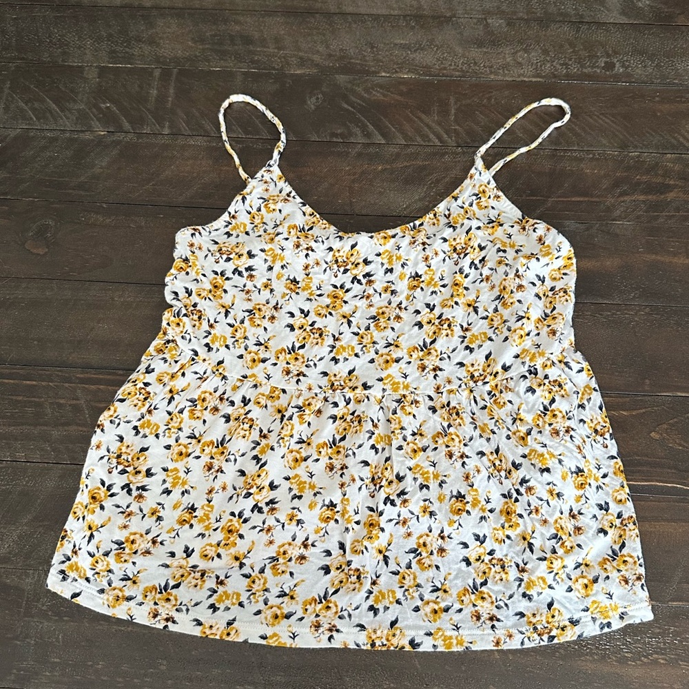 American Eagle Outfitters Soft & Sexy tank, floral size S